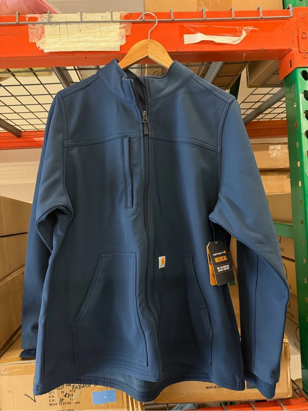 Carhartt Modern Fit Bonded Fleece Zip Jacket - Picture 4 of 6